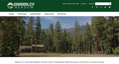 Desktop Screenshot of ghormleymeadow.org