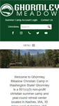 Mobile Screenshot of ghormleymeadow.org